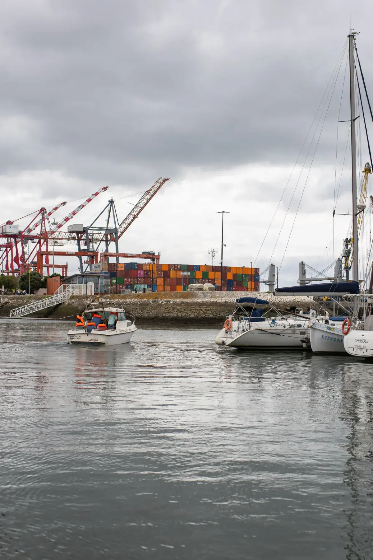 Aulas práticas no Tejo, em Lisboa