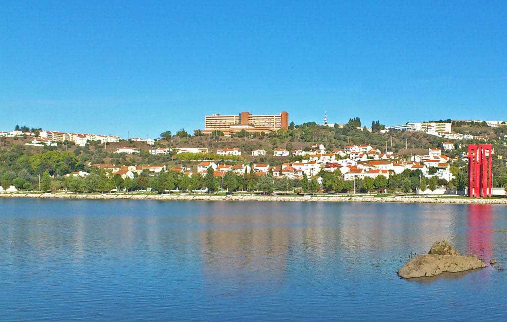 Vista do Rio Tejo em Abrantes